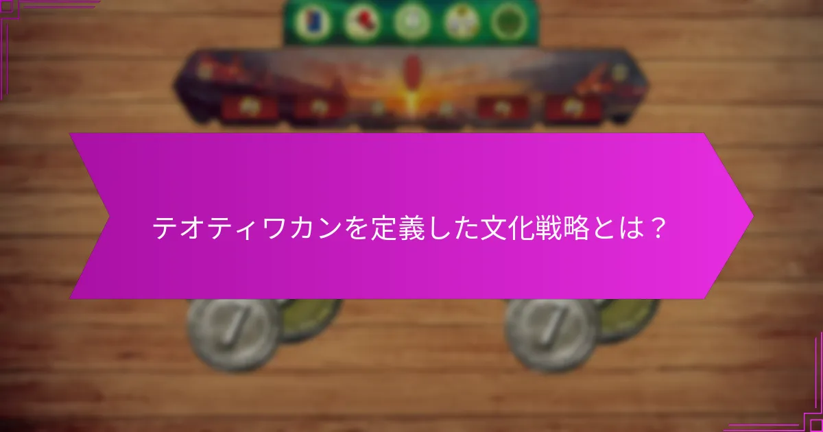 テオティワカンの歴史を照らす考古学的発見とは?