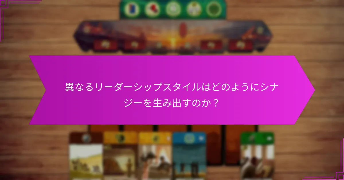 最適なリーダーシップミックスの戦略的利点は何か？